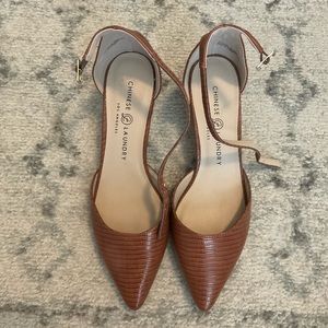 Chinese Laundry Pointed Block Heels